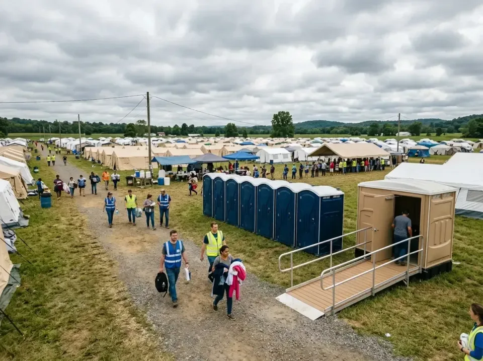disaster-relief-camp-restrooms-010 — frequently asked questions, Dumpster & Portable Bathrooms Rental in Pine Bluff, AR